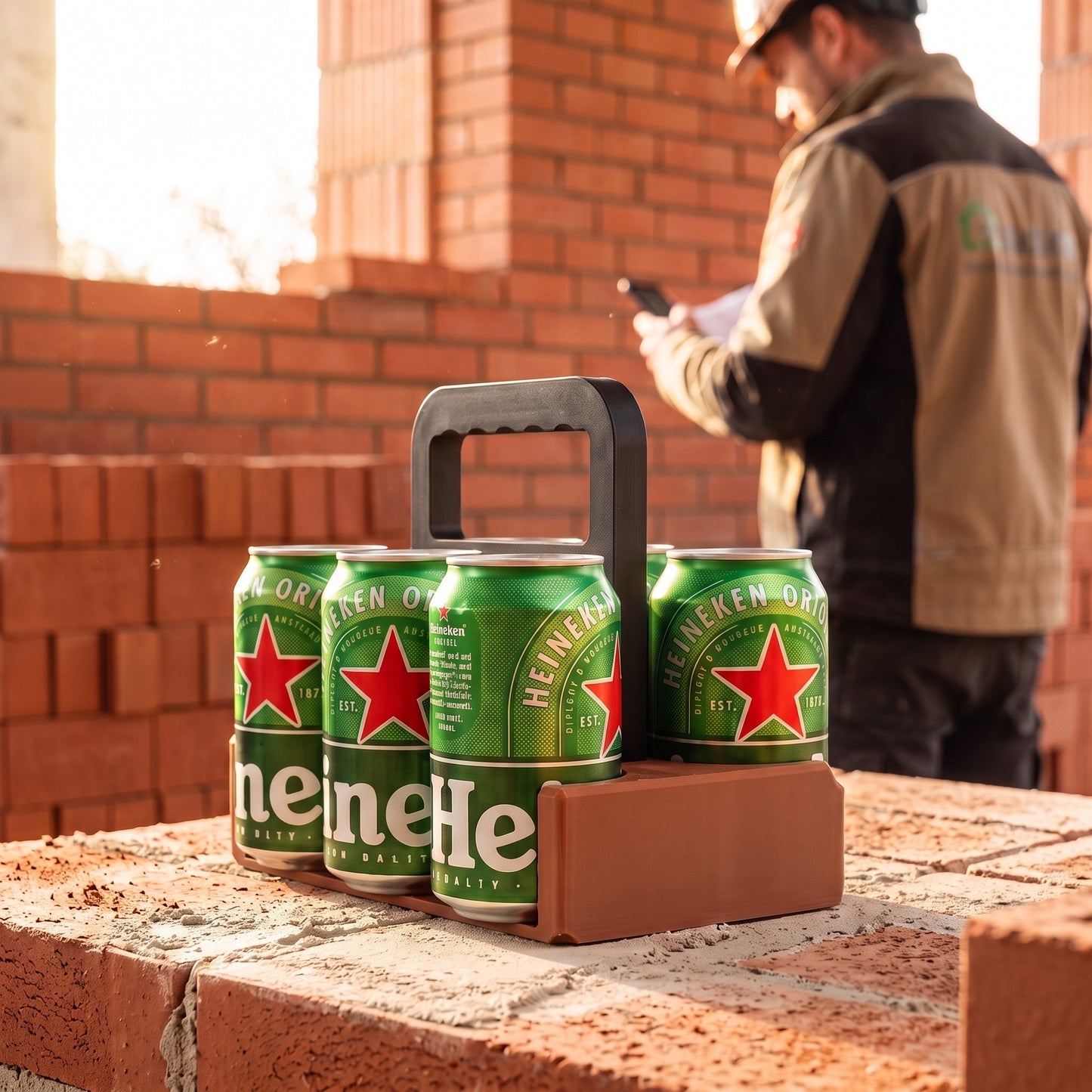 Beer Brick – Øl-kasse i mursten-design