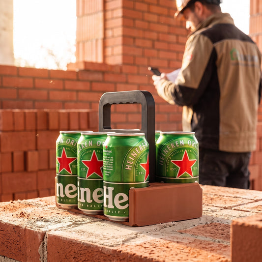 Beer Brick – Øl-kasse i mursten-design