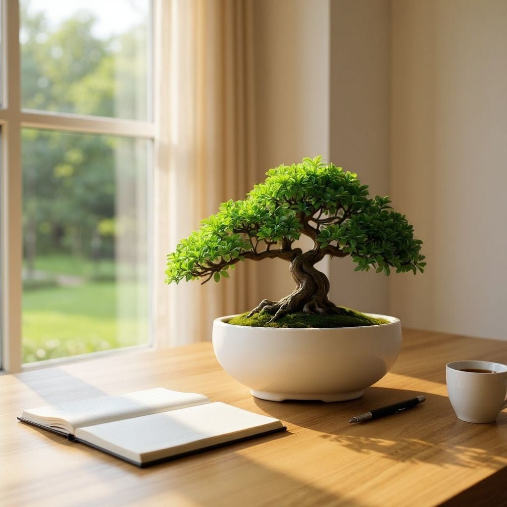 Minimalistisk Bonsai-potte